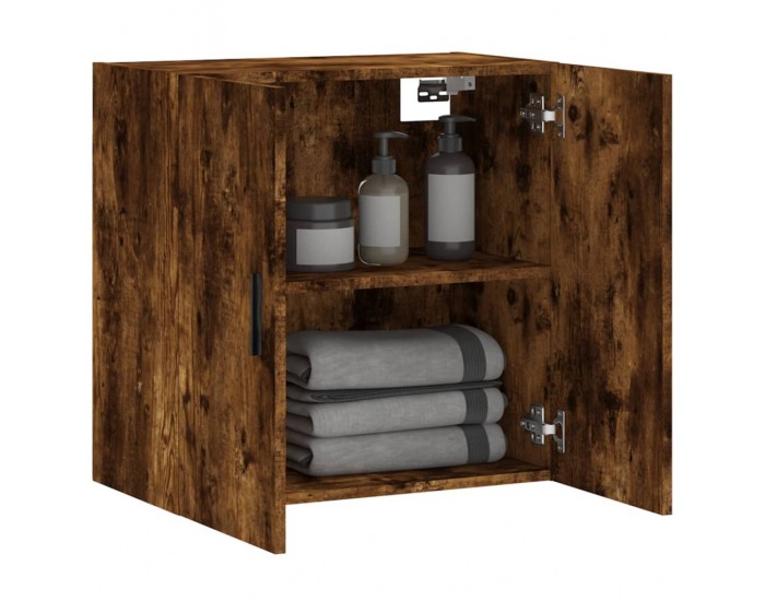 Sonata H Стенен шкаф, опушен дъб, 60x31x60 см, инженерно дърво