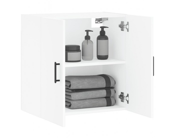 Sonata H Стенен шкаф, бял, 60x31x60 см, инженерно дърво