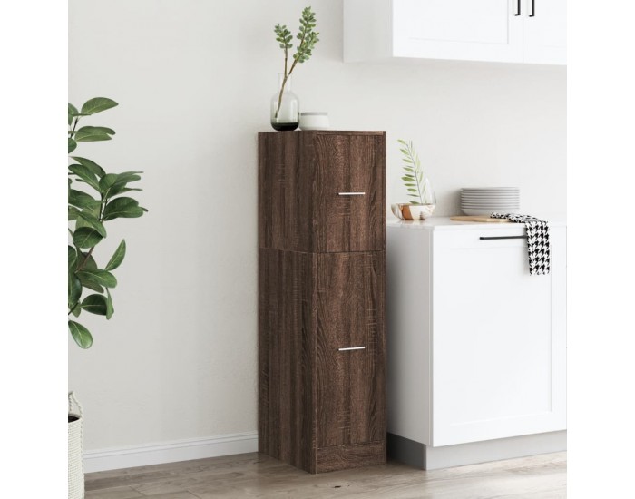 Sonata H Шкаф органайзер, кафяв дъб, 30x41x118 см, инженерно дърво