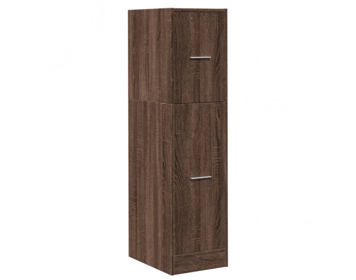 Sonata H Шкаф органайзер, кафяв дъб, 30x41x118 см, инженерно дърво