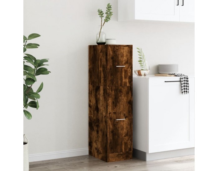 Sonata H Шкаф органайзер, опушен дъб, 30x41x118 см, инженерно дърво