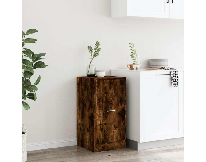 Sonata H Шкаф органайзер, опушен дъб, 40x41x77,5 см, инженерно дърво