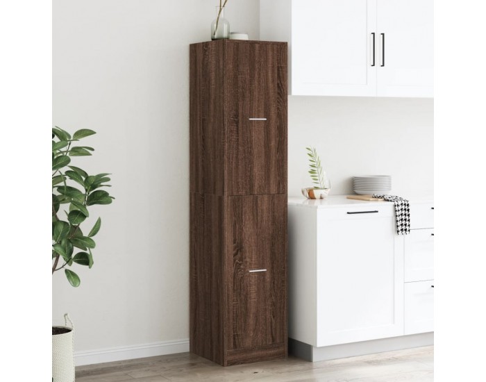 Sonata H Шкаф органайзер, кафяв дъб, 40x41x174,5 см, инженерно дърво