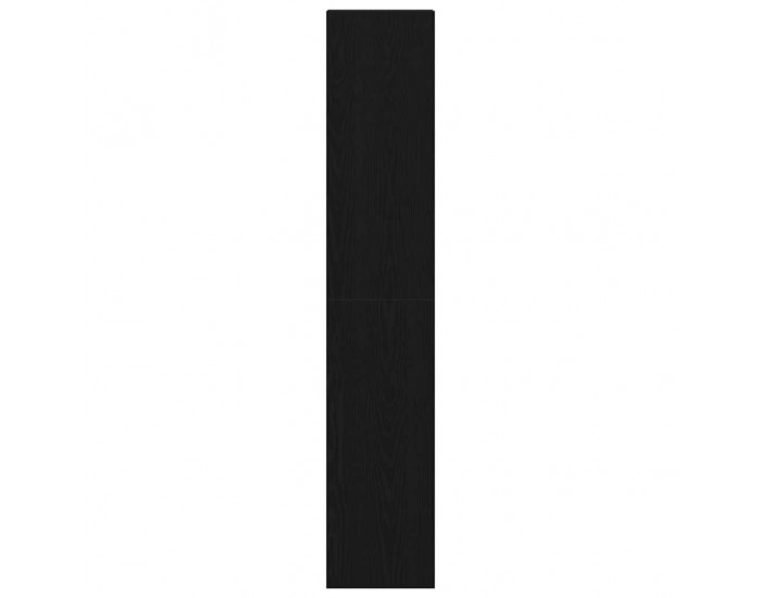 Sonata H Библиотеки 2 бр стифиращи черен дъб 30x30x80 см инженерно дърво