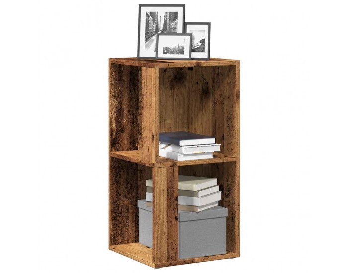 Sonata H Ъглов шкаф Старо дърво 33x33x67 cm Инженерна дървесина