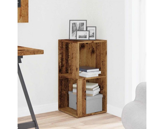 Sonata H Ъглов шкаф Старо дърво 33x33x67 cm Инженерна дървесина