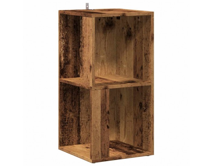 Sonata H Ъглов шкаф Старо дърво 33x33x67 cm Инженерна дървесина