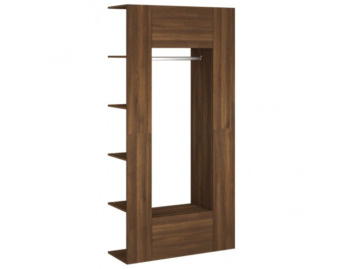 Sonata H Шкафове за антре, 2 бр, kафяв дъб, инженерно дърво