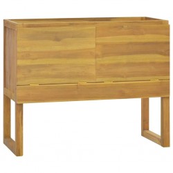 Sonata H Шкаф за баня, 90x40x75,5 см, тиково дърво масив Sonata H Шкаф за баня, 90x40x75,5 см, тиково дърво масив - Гардероби