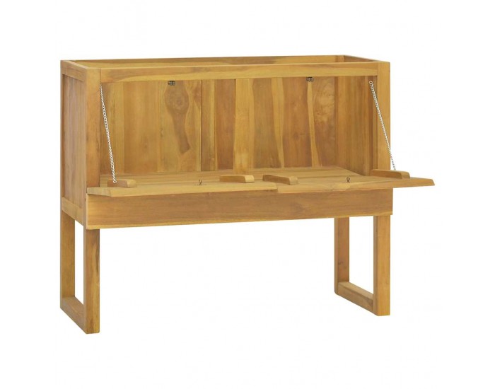 Sonata H Шкаф за баня, 90x40x75,5 см, тиково дърво масив Sonata H Шкаф за баня, 90x40x75,5 см, тиково дърво масив