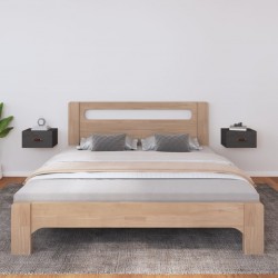 Sonata H Нощни шкафчета за стенен монтаж, 2 бр, сив 40x29,5x22 см - Гардероби