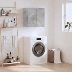 Sonata H Стенен шкаф, бетонно сив, 60x31x60 см, инженерно дърво - Гардероби