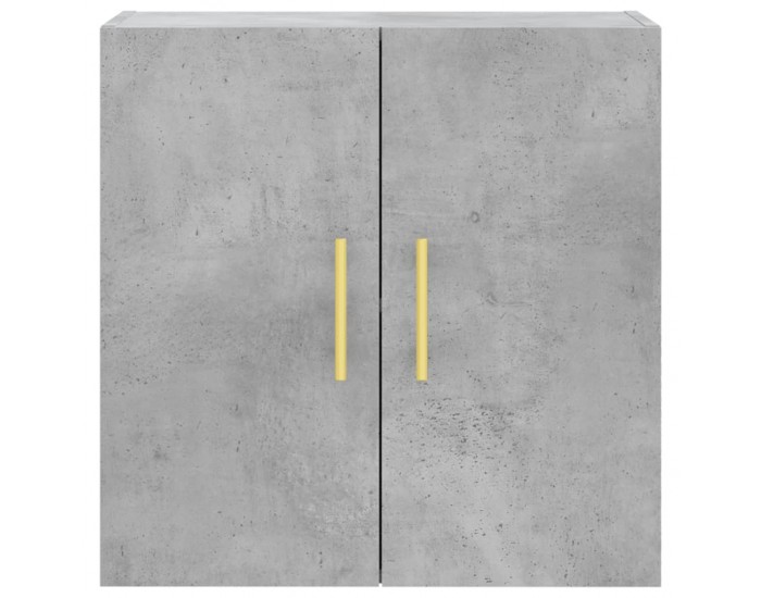 Sonata H Стенен шкаф, бетонно сив, 60x31x60 см, инженерно дърво