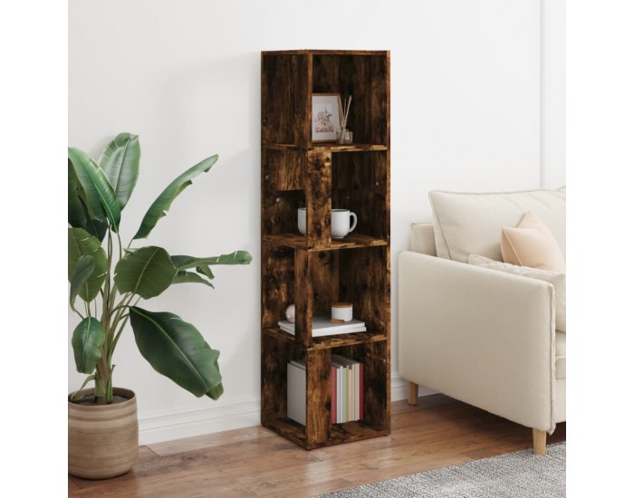 Sonata H Ъглов шкаф, опушен дъб, 33x33x132 см, инженерно дърво