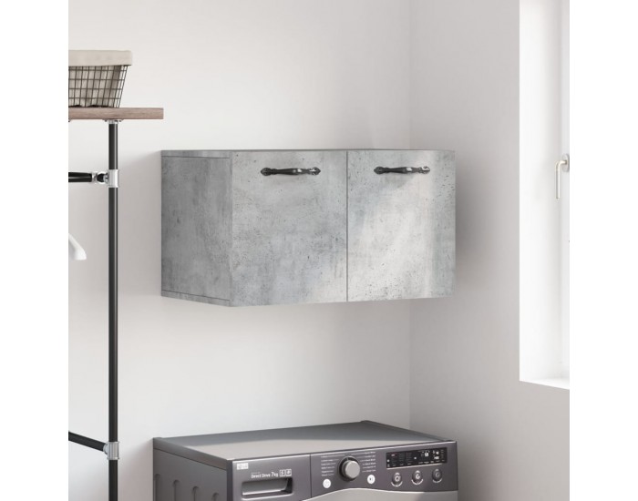 Sonata H Стенен шкаф, бетонно сив, 60x36,5x35 см, инженерно дърво