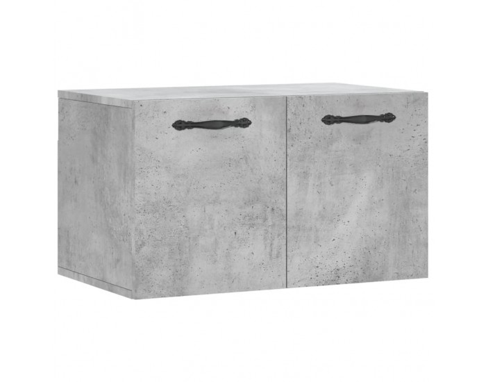 Sonata H Стенен шкаф, бетонно сив, 60x36,5x35 см, инженерно дърво