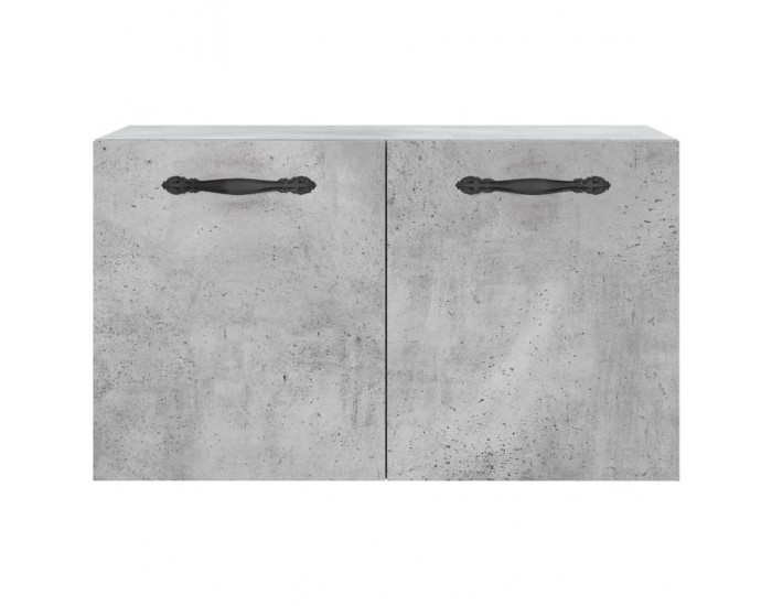 Sonata H Стенен шкаф, бетонно сив, 60x36,5x35 см, инженерно дърво