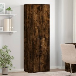 Sonata H Висок шкаф, опушен дъб, 60x35x180 см, инженерно дърво - Гардероби