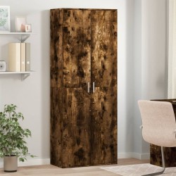 Sonata H Висок шкаф, опушен дъб, 70x35x180 см, инженерно дърво - Гардероби