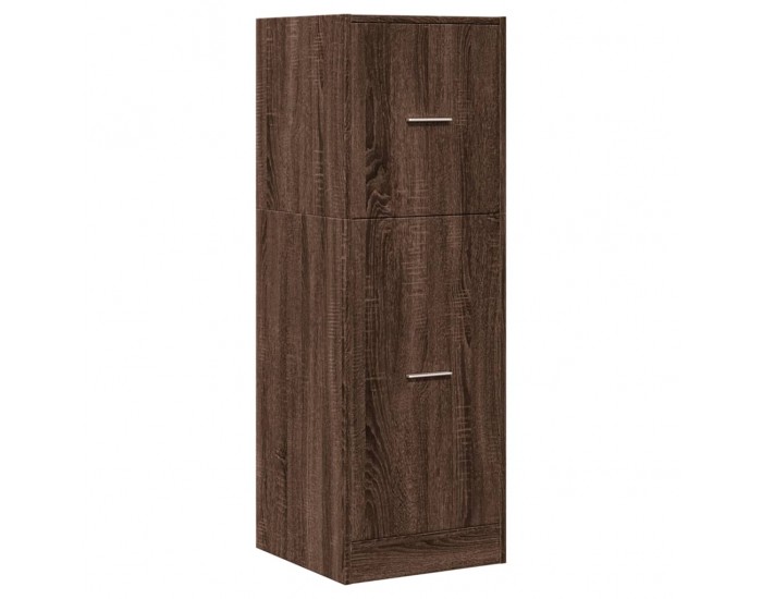 Sonata H Шкаф органайзер, кафяв дъб, 40x41x118 см, инженерно дърво