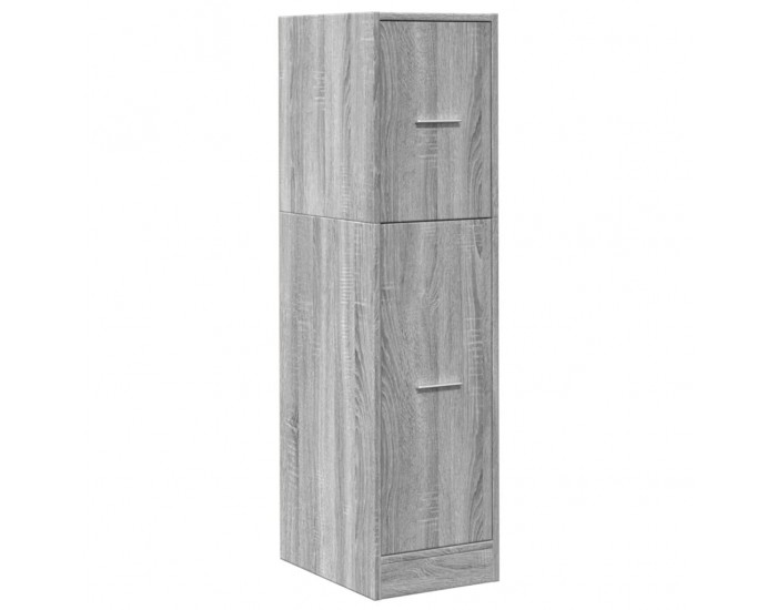 Sonata H Шкаф органайзер, сив сонома, 30x41x118 см, инженерно дърво
