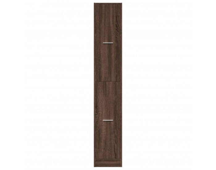 Sonata H Шкаф органайзер, кафяв дъб, 30x41x174,5 см, инженерно дърво