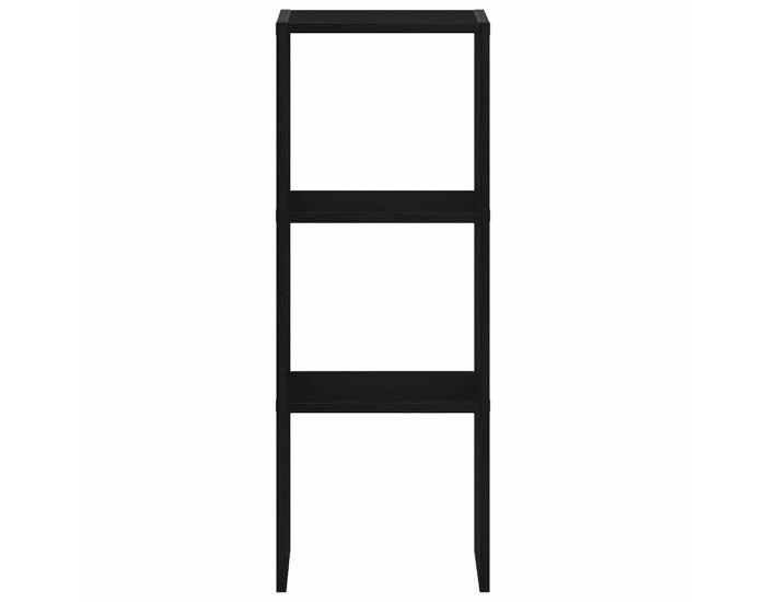 Sonata H Библиотека стифиращи черен дъб 30x30x80 см инженерно дърво