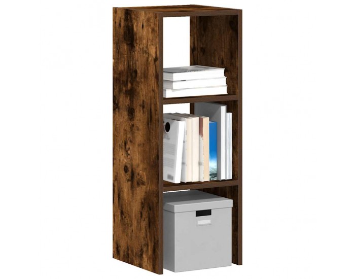 Sonata H Библиотека стифиращи опушен дъб 30x30x80 см инженерно дърво