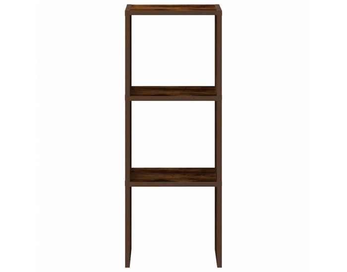 Sonata H Библиотека стифиращи опушен дъб 30x30x80 см инженерно дърво