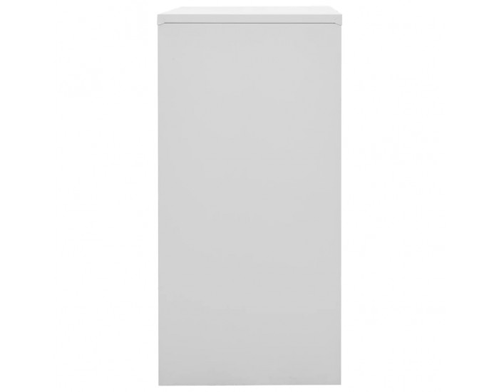 Sonata H Заключващи шкафове 2 бр светлосиво/червено 90x45x92,5см стомана