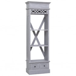 Sonata H Висок шкаф, 60x30x175 см, махагоново дърво масив - Гардероби