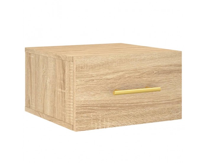 Sonata H Нощно шкафче за стенен монтаж, сонома дъб, 35x35x20 см