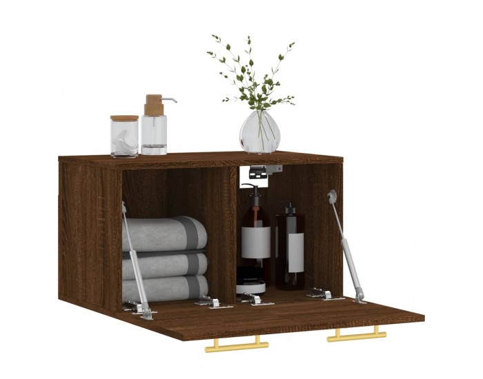 Sonata H Стенен шкаф, кафяв дъб, 60x36,5x35 см, инженерно дърво