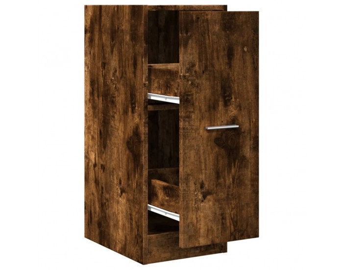 Sonata H Шкаф органайзер, опушен дъб, 30x41x77,5 см, инженерно дърво