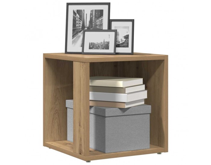 Sonata H Странична маса, дъб артизан, 33x33x34 см, инженерно дърво