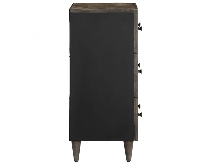 Sonata H Шкаф Светло сив 60x33,5x75 cm Масивна дървесина Манго