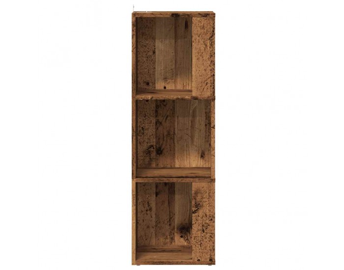 Sonata H Ъглов шкаф Старо дърво 33x33x100 cm Инженерна дървесина