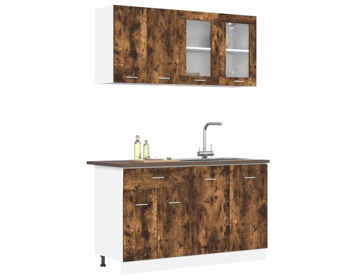 Sonata H Комплект кухненски шкафове с чекмедже Lyon 4 pcs Димян дъб