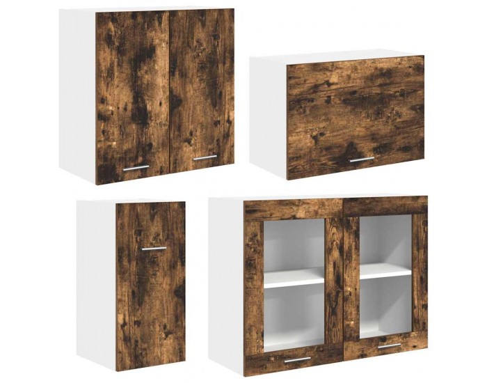 Sonata H Комплект кухненски шкафове с чекмедже Lyon 8 pcs Опушен дъб