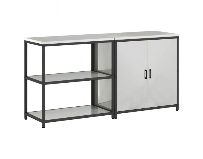 Sonata H Комплект за кухненско съхранение 2 pcs Сив 180 x 50 x 92 см