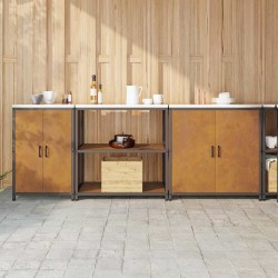 Sonata H Комплект за кухненско съхранение с рафт Друг 3 pcs Ръждясало - Модули Sonata