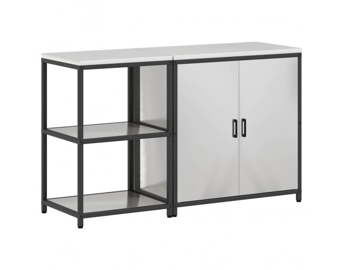 Sonata H Комплект за кухненско съхранение 2 pcs Сив 150 x 50 x 92 см