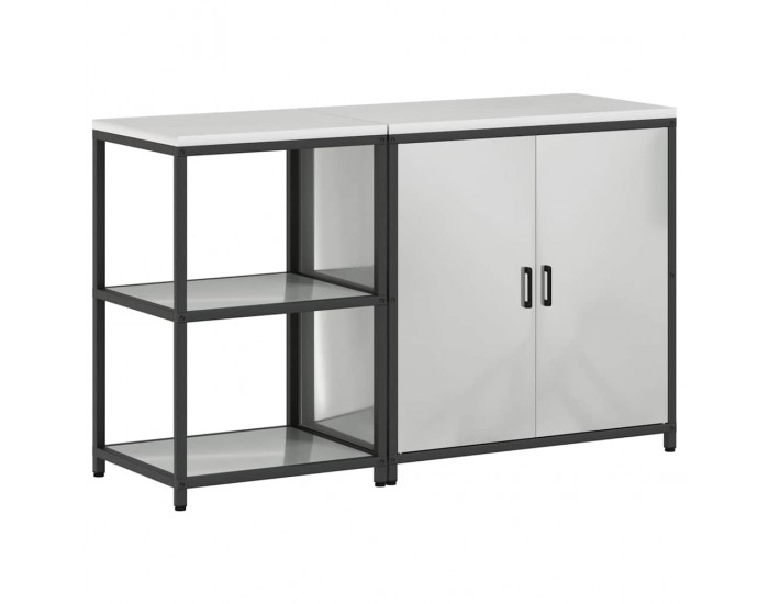 Sonata H Комплект за кухненско съхранение 2 pcs Сив 150 x 50 x 92 см