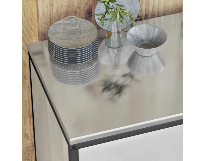 Sonata H Комплект за кухненско съхранение 2 pcs Сив 150 x 50 x 92 см