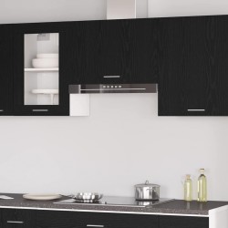 Sonata H Висящ шкаф с врата Черен дъб 60 x 31 x 60 см Инженерно дърво - Модули Sonata