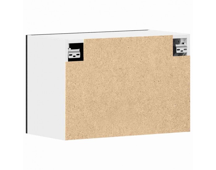 Sonata H Висящ шкаф с врата Черен дъб 60 x 31 x 60 см Инженерно дърво