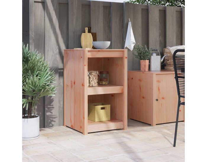 Sonata H Кухненски шкаф с рафт със съхранение Кафяво 55 x 55 x 92 cm