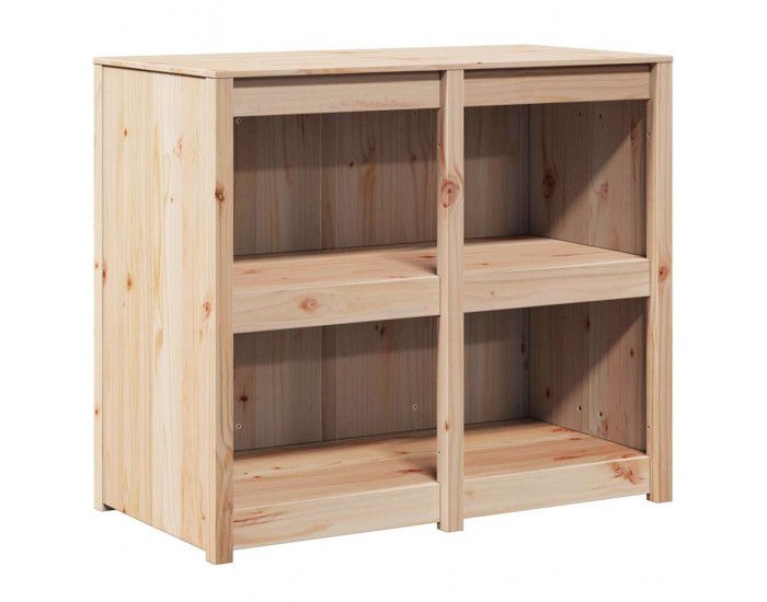 Sonata H Кухненски шкаф Кафяво 106 x 55 x 92 cm Масивна борова дървесина