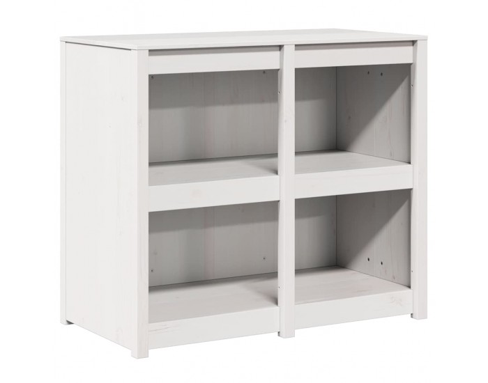 Sonata H Кухненски шкаф с рафт Топло бяло 106 x 55 x 92 cm