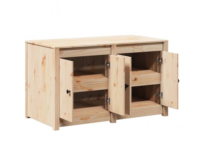 Sonata H Кухненски шкаф Кафяво 106 x 55 x 64 cm Масивна борова дървесина